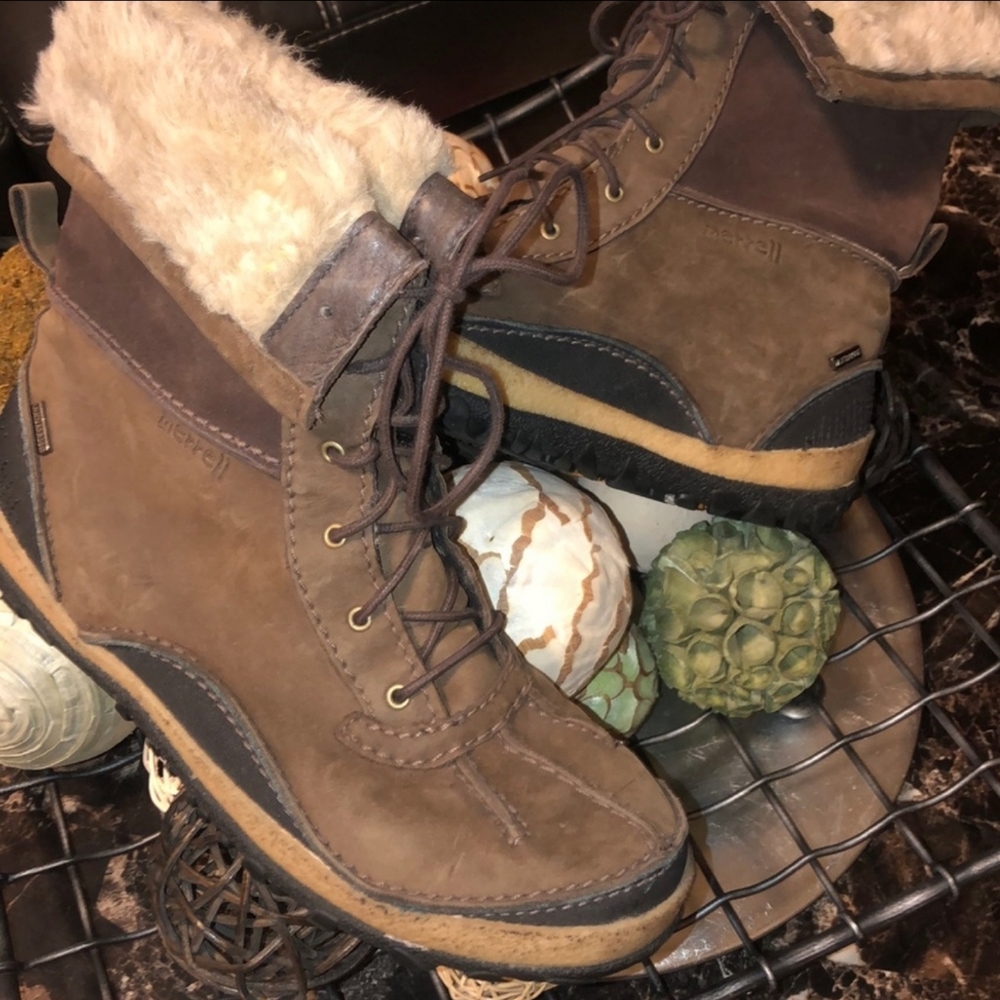 🏔💎☕️Merrell•Waterproof👸🏼Sz.10.5•Espresso☕️🏔💎
